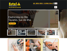 Tablet Screenshot of ectel.com.br